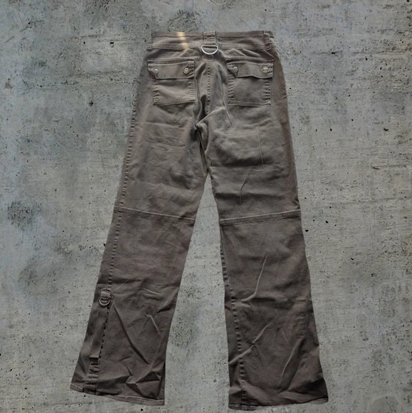 Y2K Low Rise Cargo Pants - Picture 2 of 4